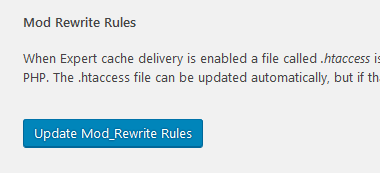 update mod rewrite